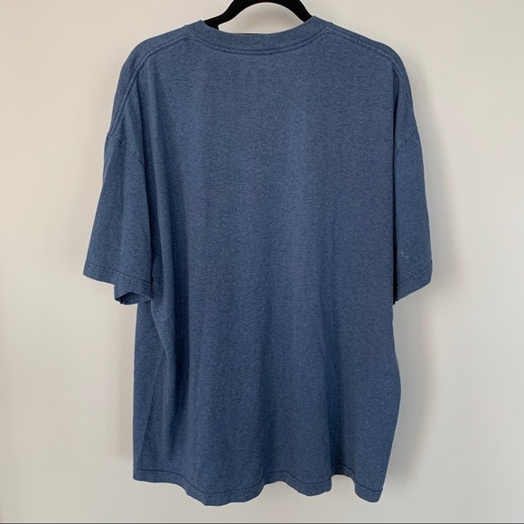 Nike Athletics Blue Vintage T-shirt Size 2XL - Picture 3 of 5